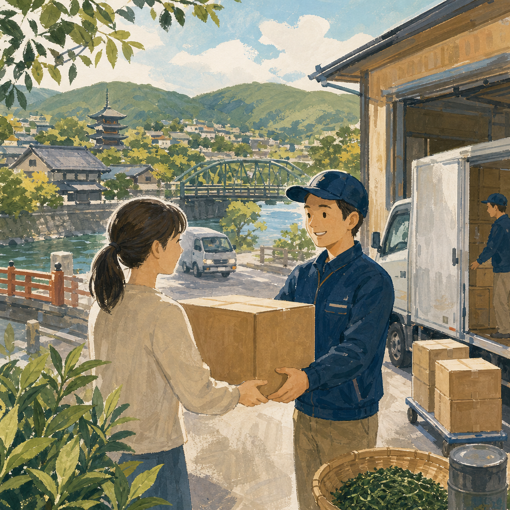 宇治市の運送配送は受け渡し数分が品質を左右する