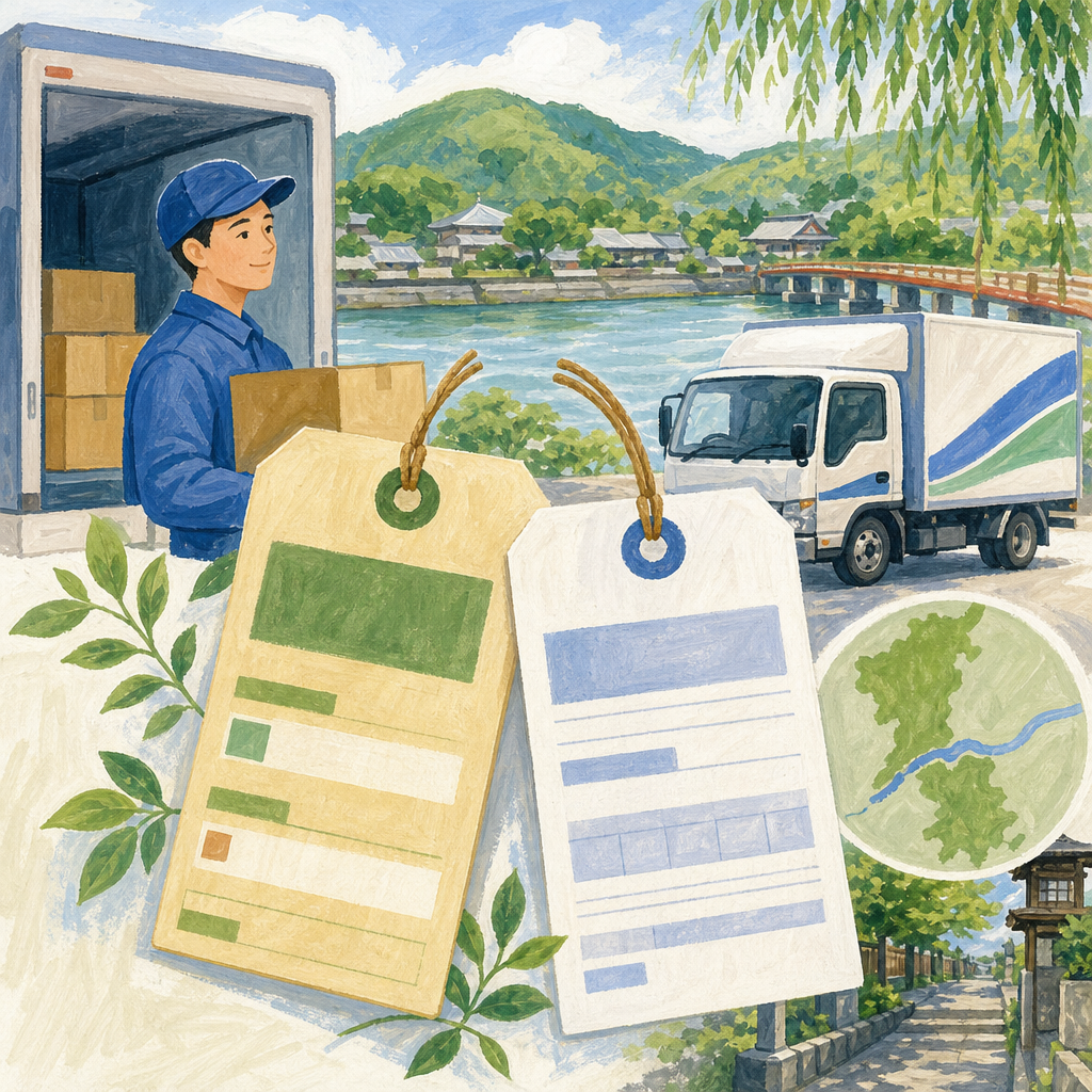 宇治市の運送配送は荷札と連絡票で迷いを減らす
